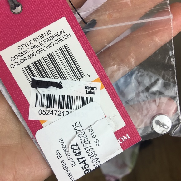 Vince Camuto orchid crush cosmic pale tunic - Picture 8 of 8